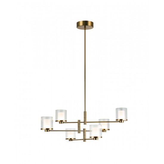 Candelabru  23019 Zambelis LED, Auriu, Grecia