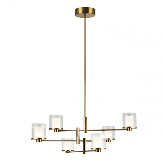 Candelabru  23019 Zambelis LED, Auriu, Grecia