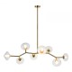 Candelabru  23023 Zambelis G9, Auriu, Grecia