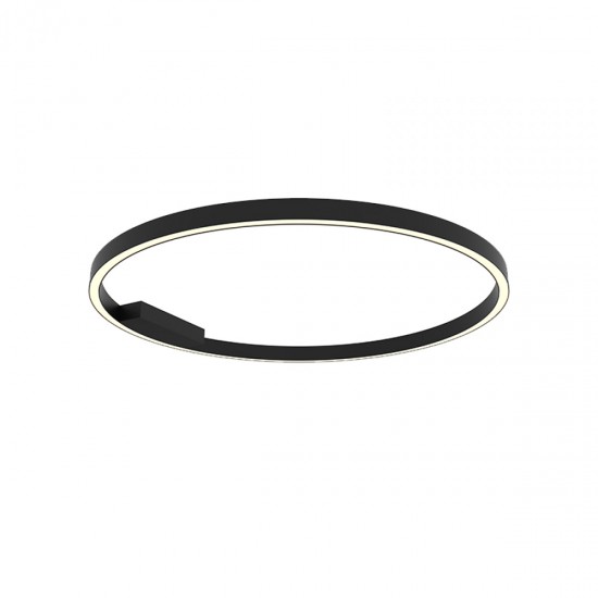 Plafoniera  23027 Zambelis LED, Negru, Grecia