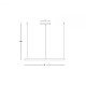 Suspensie  23035 Zambelis LED, Negru, Grecia