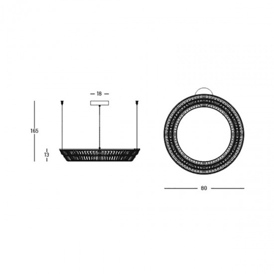 Suspensie  23048 Zambelis LED, Grecia