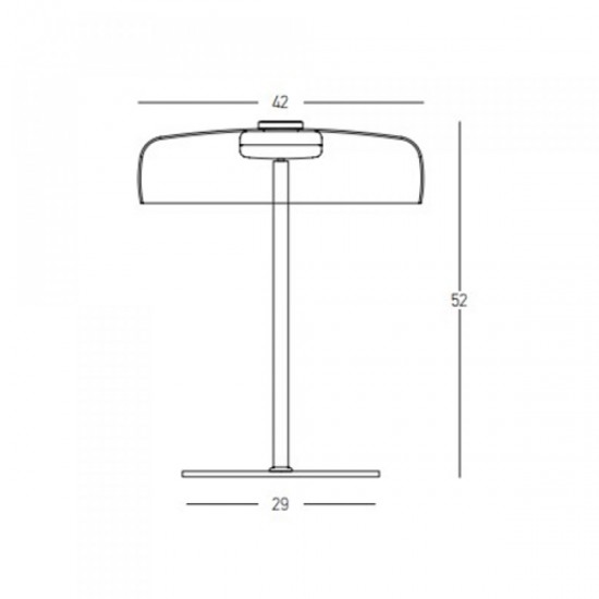 Veioza  23054 Zambelis LED, Negru, Grecia