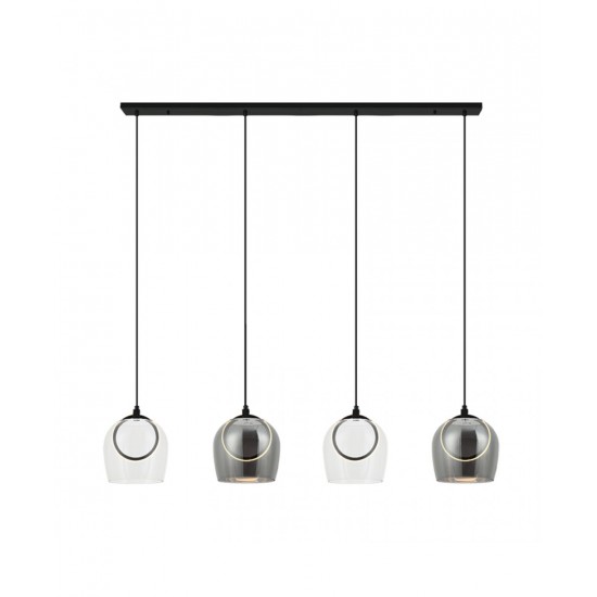 Suspensie  23082 Zambelis LED, Negru, Grecia
