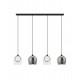 Suspensie  23082 Zambelis LED, Negru, Grecia