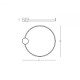 Plafoniera  23098 Zambelis LED, Auriu, Grecia