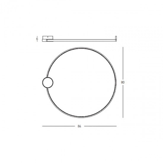 Plafoniera  23099 Zambelis LED, Auriu, Grecia