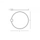 Plafoniera  23099 Zambelis LED, Auriu, Grecia