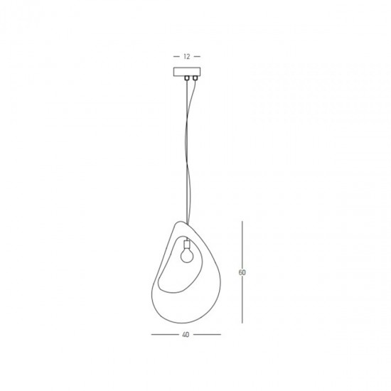 Pendul  23163 Zambelis E27, Natural, Grecia