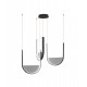 Suspensie  23168 Zambelis LED, Negru, Grecia