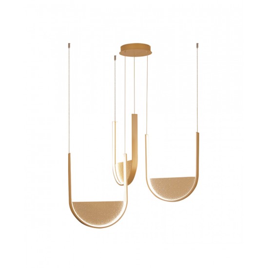 Suspensie  23169 Zambelis LED, Auriu, Grecia