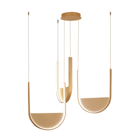 Suspensie  23169 Zambelis LED, Auriu, Grecia