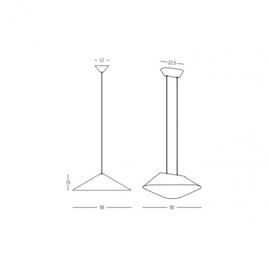 Suspensie  23172 Zambelis LED, Maro, Grecia