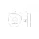Aplica  23175 Zambelis LED, Gri, Grecia