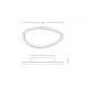 Plafoniera  23208 Zambelis LED, Negru, Grecia