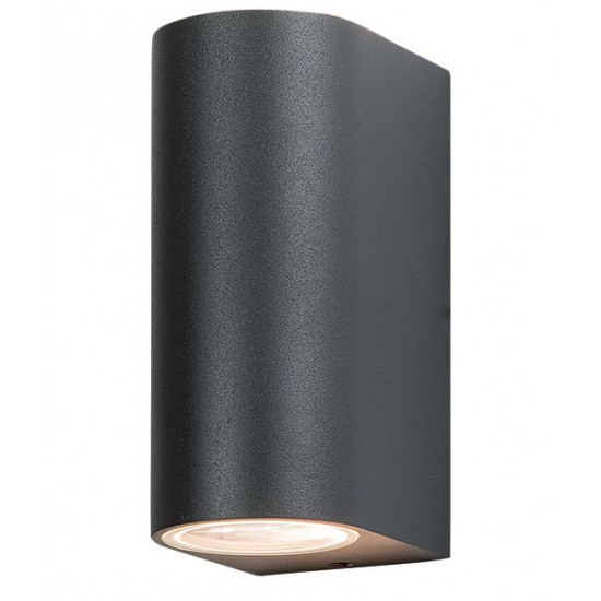 Aplica Exterior E122 Zambelis, Exterior, GU10, Aluminiu, Grecia