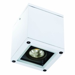 Plafoniera Exterior E270 Zambelis Aluminiu, Alb, GU10, Grecia