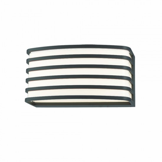 Aplica Exterior E275 Zambelis Aluminiu, Maro, E27, Grecia