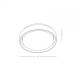 Plafoniera Exterior  E327 Zambelis LED, Grafit, Grecia