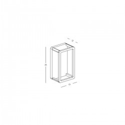 Lampadar Exterior  E336 Zambelis LED, Grafit, Grecia