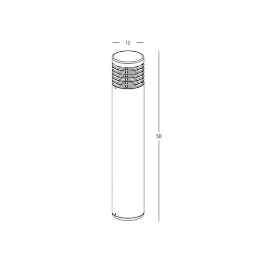 Stalp  E345 Zambelis LED, Grafit, Grecia