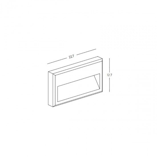 Aplica Exterior  E347 Zambelis LED, Grafit, Grecia