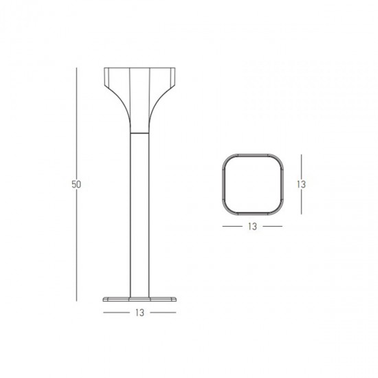 Stalp  E356 Zambelis LED, Grafit, Grecia