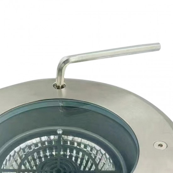 spot exterior incastrat  E361 Zambelis LED, Argintiu, Grecia
