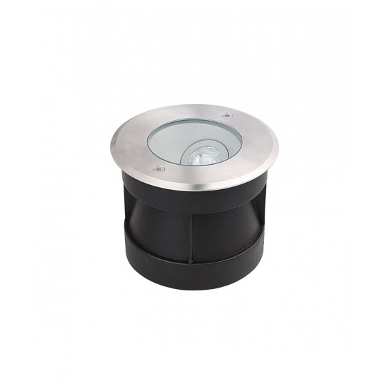 spot exterior incastrat  E363 Zambelis LED, Argintiu, Grecia