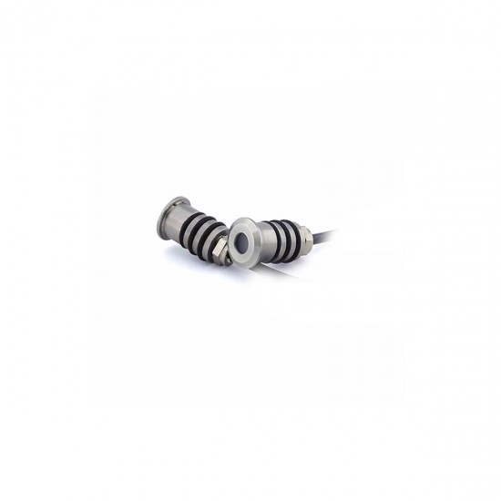 spot exterior incastrat  E364 Zambelis LED, Argintiu, Grecia