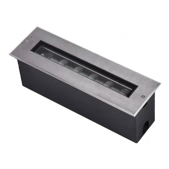 spot exterior incastrat  E365 Zambelis LED, Argintiu, Grecia