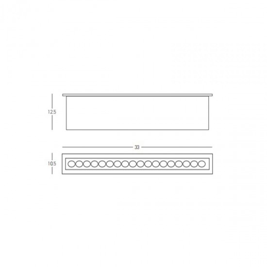 spot exterior incastrat  E365 Zambelis LED, Argintiu, Grecia