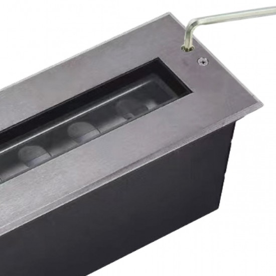 spot exterior incastrat  E365 Zambelis LED, Argintiu, Grecia