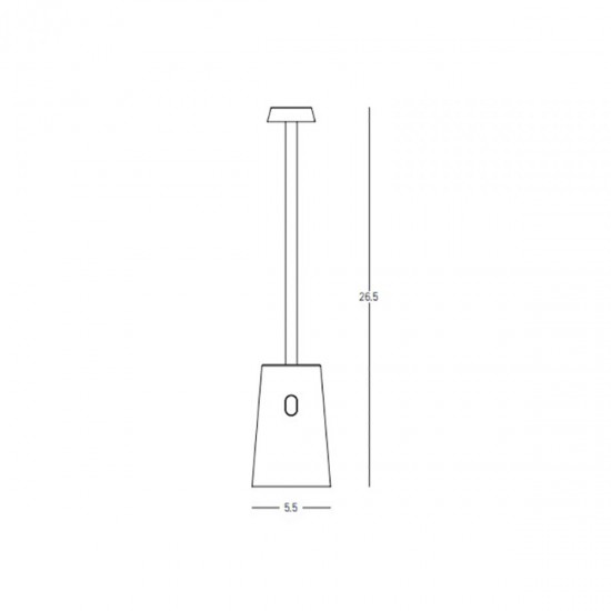Lampa Portabila Exterior  E400 Zambelis LED, Verde, Grecia