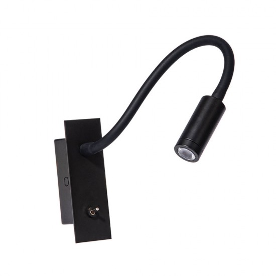 Aplica H69 Zambelis Metal, Negru, LED, Grecia