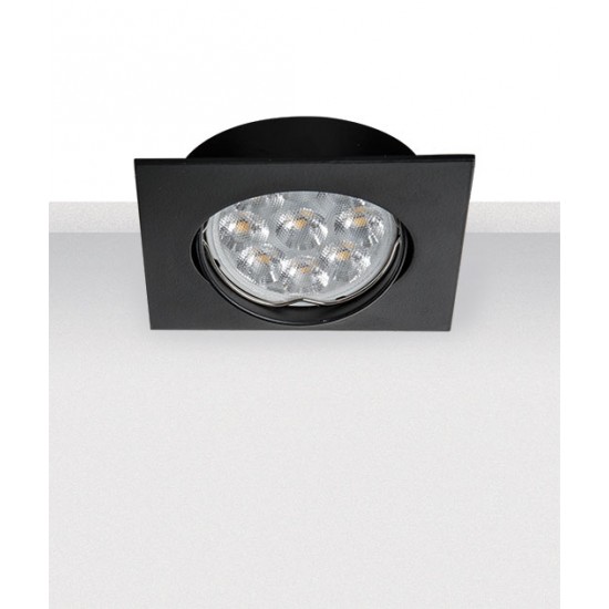 Downlight Incastrat S014 Zambelis, Modern, GU10, Aluminiu, Grecia