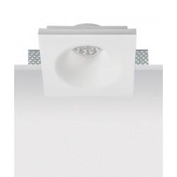 Downlight Incastrat S029 Zambelis, Modern, GU10, Gips, Grecia