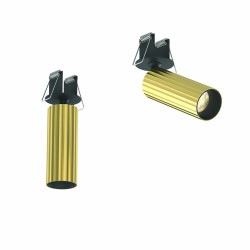 Downlight Incastrat Circular S117 Zambelis Aluminiu, Negru, LED, Grecia