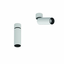 Downlight Aplicat Circular S121 Zambelis Aluminiu, Alb, LED, Grecia