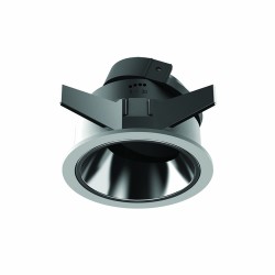 Downlight Incastrat Circular S125 Zambelis Aluminiu, Alb, GU10, Grecia