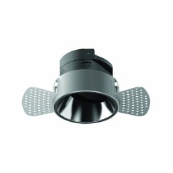 Downlight Incastrat Circular S128 Zambelis Aluminiu, Alb, GU10, Grecia