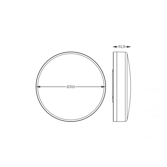 Plafoniera NOLAN 1004 Zumaline LED, Polonia