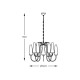 Candelabru MAGNUM 1129 Zumaline E14, Auriu, Polonia