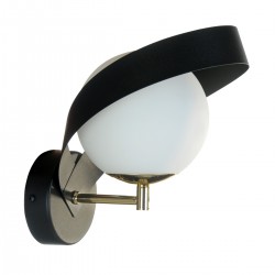 Aplica NELA 1140 Zumaline E14, Negru, Polonia