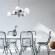 Candelabru OMI 1196 Zumaline G9, Negru, Polonia