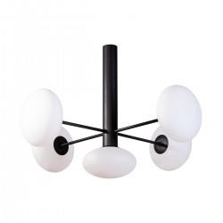 Lustra Plafon OMI 1198 Zumaline G9, Negru, Polonia