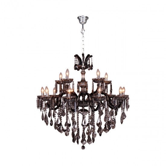 Candelabru CHATEAU 17801/10+5 Zumaline E14, Crom, Polonia