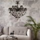 Candelabru CHATEAU 17801/10+5 Zumaline E14, Crom, Polonia