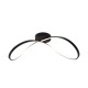 Lustra Plafon ERDA 19600C-BK Zumaline LED, Negru, Polonia