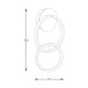 Aplica RANDO 20002W-GD Zumaline LED, Auriu, Polonia